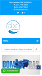 Mobile Screenshot of dbebombas.com.br